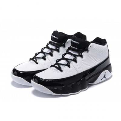 Nike Erkek Air Jordan 9 Retro Low Beyaz / Siyah Basketbol Ayakkabısı Türkiye - PQD9JTR3